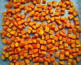 Sült sütőtökös rizsleves feta sajttal 🎃👌 recept fázis 1 fotója