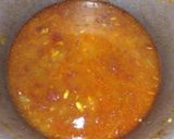 A picture of step 4 of Nayazi daal.