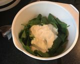 Spenótos tofu recept fázis 2 fotója
