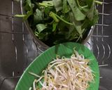 Foto langkah ke 1 dari resep Tumis Kangkung Taoge - Terasi.