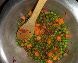 A picture of step 5 of Green peas with carrots# mums recipe.