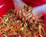 Hình bước làm 7 của món Chân gà ngâm tương