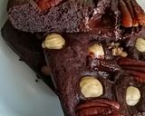 Une image de l'étape 5 de Fondant chocolat noir fruits secs🍫sans sucre.