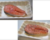【氣炸鍋料理】鮭魚片的食譜步驟1照片