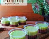 Foto langkah ke 4 dari resep Puding Alpukat Coklat (cup).