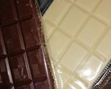 Une image de l'étape 3 de Cookies tout choco, pépites chocolat au lait et Chocolat blanc.