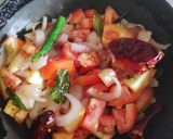 A picture of step 2 of Red dosa chutney.