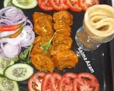 A picture of step 7 of Chicken tandoori with paratha💕چکن تندوری ود پراٹھا💕.