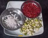 A picture of step 1 of Pear Salsa.