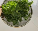 Hình bước làm 1 của món Kale chip - BLW