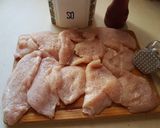 Zöldborsós csirkemell recept fázis 2 fotója