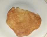 A picture of step 2 of Sev alu papri chat.