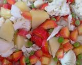 A picture of step 1 of Mix vegetables.