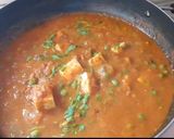 A picture of step 4 of Paneer Matar Gravy.
