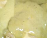 Foto del paso 8 de la receta Raviolis con Panceta y Verduritas al Wok con Salsa de Mostaza Verde y Miel