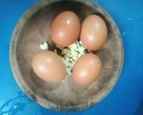 Foto langkah ke 1 dari resep Telur Dadar Isian Bacang.
