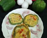 A picture of step 4 of Egg Capsicum Rings.
