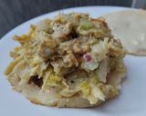 Foto del paso 7 de la receta: Arepa🥯rellena🌽de pollo, aguacate🥑plátano🥙macho maduro🧆