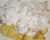 A picture of step 4 of Meethi Dahi Phulki.