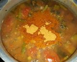 A picture of step 6 of Sambar recipe.