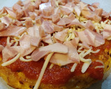 Foto del paso 2 de la receta: Tortipizza de bacon y pavo