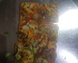 A picture of step 2 of Biscuit canapes.