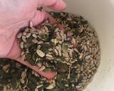 Salty Sweet Spicy Honey and Tamari Glazed Seed Snacks recipe step 1 photo