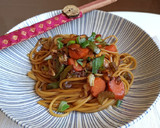 Foto del paso 2 de la receta: Pasta con salteado de verduras al wok
