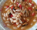 Foto del paso 3 de la receta: Judías con mejillones
