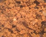 Foto del paso 3 de la receta Albóndigas de Soja y berenjena con caldo al queso cremoso