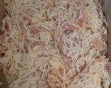 Sajtos-tejszínes pulykamell recept fázis 2 fotója