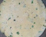 A picture of step 2 of Makki ki roti.