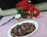 A picture of step 7 of Nutella French toast rolls.