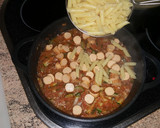 Foto del paso 6 de la receta: Pasta con salchicha vegana