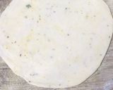 A picture of step 2 of Peri peri masala puri.