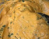 A picture of step 4 of Paneer butter masala.