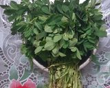 গুজরাটি মেথি থেপলা (Gujarati methi thepla recipe in Bengali) রেসিপির ধাপ 1 ছবি