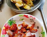 Hình bước làm 2 của món Thịt quay kho cải chua