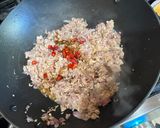 A picture of step 2 of Tuna Sisig.