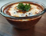 A picture of step 9 of Dal Makhani.