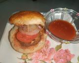 A picture of step 4 of Homemade Vegetable. Burger.