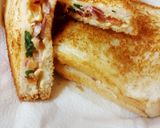 A picture of step 5 of Cheese veggie sandwich.