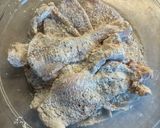 A picture of step 2 of Chicken Piccata.