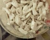 A picture of step 2 of Chicken manchoorian AndChicken fried rice.