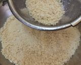 A picture of step 2 of Kaju Katli.