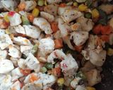 Mexikói zöldséges csirkemell recept fázis 3 fotója