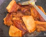 รูปขั้นตอนการทำที่ 2 ของ หมูสามชั้นตุ๋นราดซอสหมาล่า