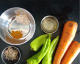 ગાજર સંભારો(Gajar Sambharo Recipe in Gujarati) રેસીપી સ્ટેપ1ફોટો