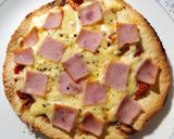 Foto del paso 7 de la receta: ¿Qué? ¿Pizza al sartén con tortilla bimbo? 😱