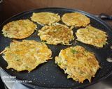 A picture of step 3 of Hash brown potato pancakes.